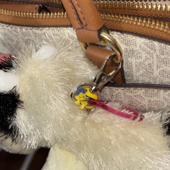 Plush webkinz mini cow keychain - Picture 6 of 6